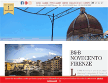 Tablet Screenshot of bbnovecentofirenze.it